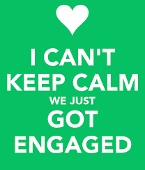 Im Engaged Quotes. QuotesGram via Relatably.com