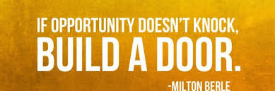 OPPORTUNITY KNOCKS Quotes Like Success via Relatably.com