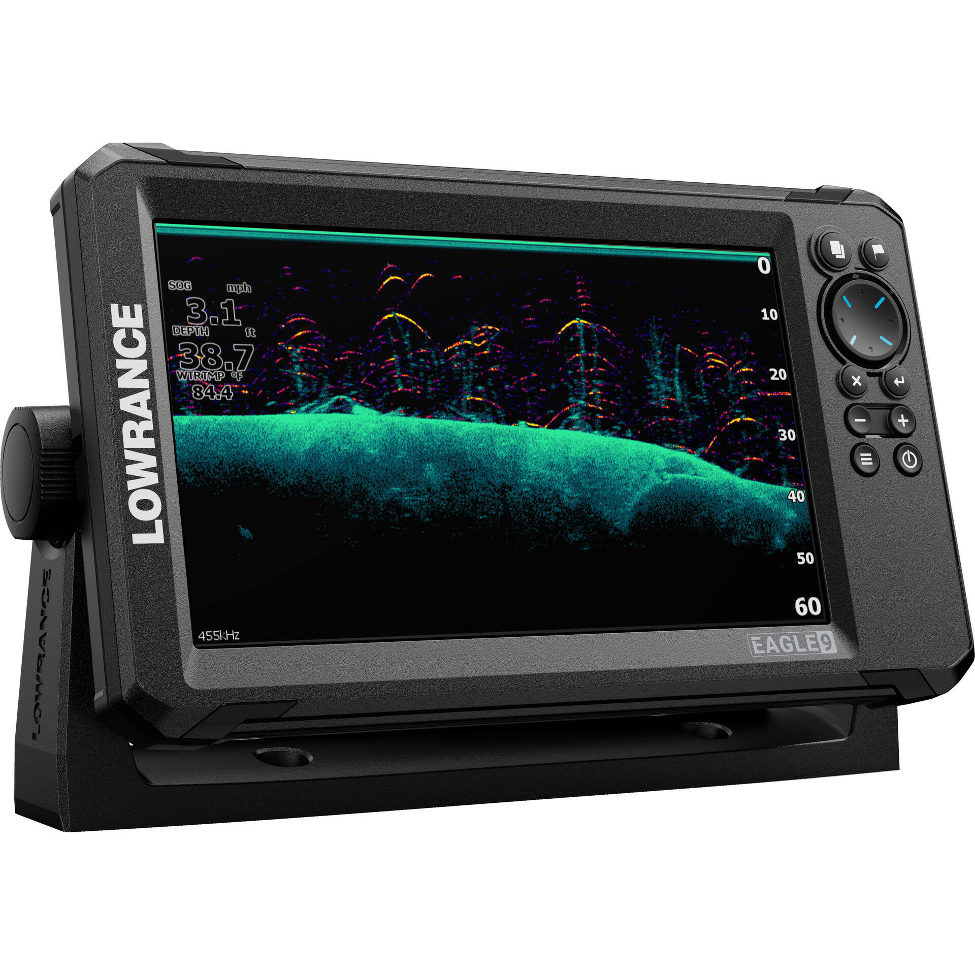 Lowrance Eagle 9 with TripleShot Transducer Inland Charts