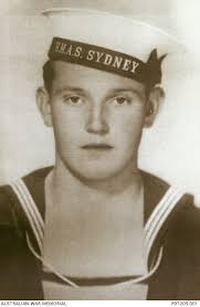 Studio portrait of S4294 Able Seaman (AB) Stephen Dundon, HMAS Sydney II, ... - P07205.001