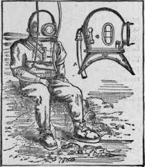 Image result for deep sea diving helmet