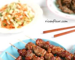 Vietnamese pork skewers的圖片