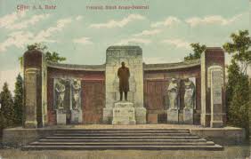 Essen (Ruhr), Nordrhein-Westfalen, Friedrich-Alfred-Krupp-Denkmal ... - AK03370a
