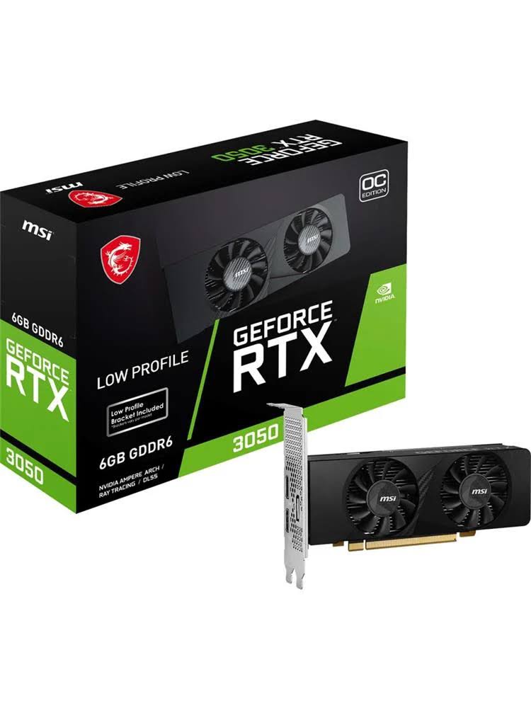 MSI GeForce RTX 3050 LP 6G OC g3050lp6c