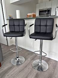 Leather Bar Stools for sale in Vancouver, British Columbia | Facebook Marketplace