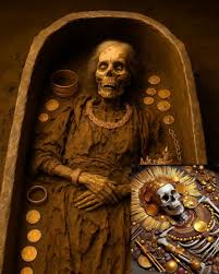 Ancient burial site discovered with gold and artifacts