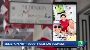 Peruvian shop owner in Old Sacramento uplifted by surprise visit from SNL's Marcello Hernandez