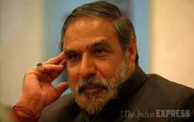 Minister of commerce and Industry Anand Sharma at the Idea Exchange programme hosted by The Indian Express. (IE Photo: Renuka Puri) - anand