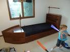 How to make a pirate ship bed 