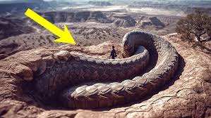Behold the desert’s massive serpent-like formation, mesmerizing isn’t it? n