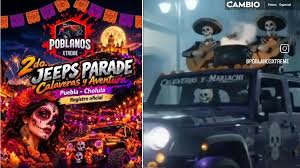 Rodada de miedo: autos todoterreno decorados por Halloween tomarán las calles de Puebla el 31 de octubre