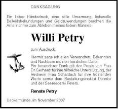 Willi Petry | Nordkurier Anzeigen