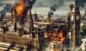 Image result for the time machine london destroyed