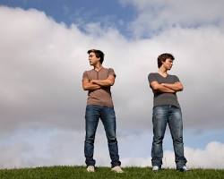 Image of Two friends arguing