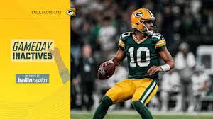 QB Jordan Love out Sunday at Tennessee | Packers-Titans inactives