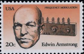 The Scott 2056 20 Cent Stamp Edwin Armstrong Frequency Modulation. Issued 1983. Scott 2056 20 Cent Stamp Edwin Armstrong Frequency Modulation - Scott2056