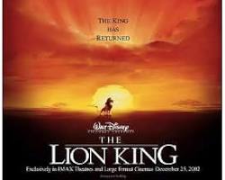 Image of Lion King movie poster