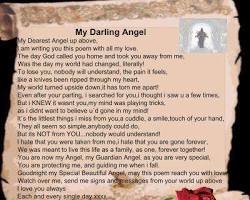 Image of letter to a lost loved one