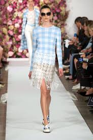 Image result for images of gingham on recent runways