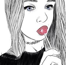 Résultat de recherche d'images pour "dessin fashion girl"