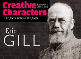 Creative Characters interview: Eric Gill - cover