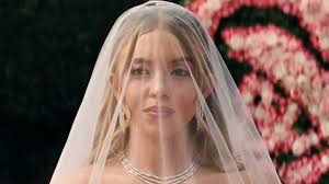 Sydney Sweeney’s boob pops out of too-tight corset wedding dress as she gives a lap dance in Euphoria sneak peek