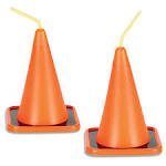 Construction cone cups