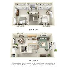 Image result for 2Bedroom 2D Floor Plans
