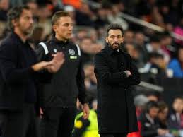 Corberán has all outfield players available for Valencia v Celta