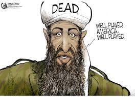 Image result for OSAMA BIN LADEN CARTOON