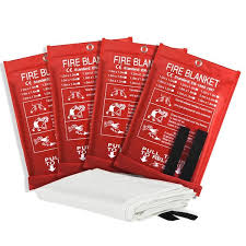 Ahfiwaso Fiberglass Emergency Fire Blanket Suppression ...