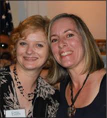 CHANGE AGENT—Lisa Field (left) with friend Jody Boudreault at their 25th reunion at Taunton&#39;s Coyle- Cassidy High School. Field, who joined the staff of ... - Screen-Shot-2012-11-13-at-1.05.57-PM