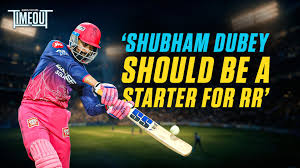 Shubham Dubey comes good in 'very difficult role' for RR