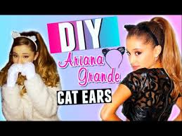 Résultat de recherche d'images pour "ariana grande cat ears"