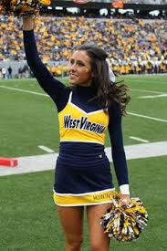 Image result for wvu cheerleader