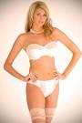 Bridal underwear strapless