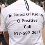  New Jersey man receives kidney transplant after viral t-shirt plea
