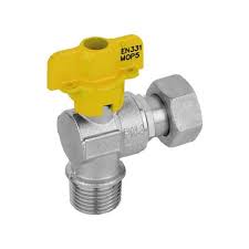 RUBINETTO GAS SQ.1/2X1/2 ATT.SCALD. | Leroy Merlin