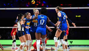 Italy Finished Third in the VNL | China vs. Italy Match Result: 1-3