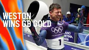 Matt Weston: Skeleton pilot wins emphatic Olympic gold for first medal GB medal of games