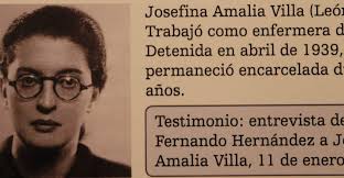 Josefina Villa, en el panel de la cárcel de Ventas (Madrid) de la - 718065_1