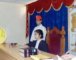 Image of Sikkim National Law University Moot Court Hall