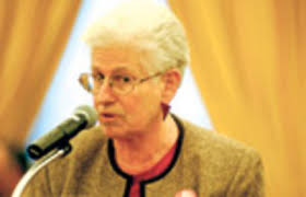 Suzanne Broughton, President of the League of Women Voters of Greater Pittsburgh, speaks to the Allegheny County Council about Chief Executive Dan Onorato&#39;s ... - 0316ptaxb