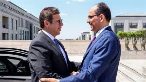 رئيس المخابرات العامة يلتقى نظيره التركي لبحث عدد من القضايا محل الاهتمام المشترك