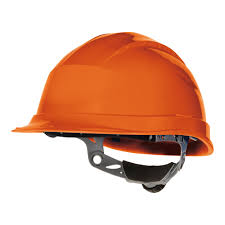 Orange Ratchet Hard Hat - Quartz III - Delta Plus | eBay UK