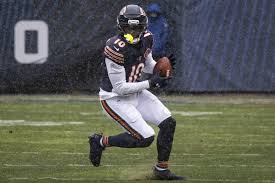 Bears WR Luther Burden leaves practice early with injury