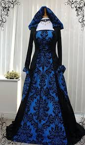 Image result for blue and black dress