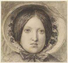 Emma Hill - Ford Madox Brown. Artist: Ford Madox Brown. Completion Date: 1852. Style: Romanticism. Genre: portrait. Dimensions: 177 x 161 cm - emma-hill