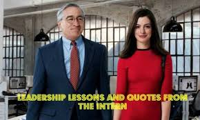 10 Leadership Lessons And Quotes From The Intern - Joseph Lalonde via Relatably.com