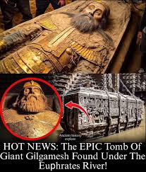 The recent discovery of what is believed to be the epic tomb of the legendary figure Gilgamesh, located beneath the Euphrates River, has sent shockwaves through the fields of archaeology and ancient